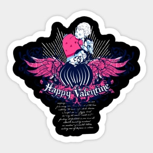 happy valentine Sticker